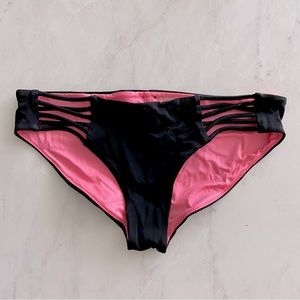 Victoria’s Secret PINK Strappy Cut Out Criss Cross Bikini Bottom | Size Small
